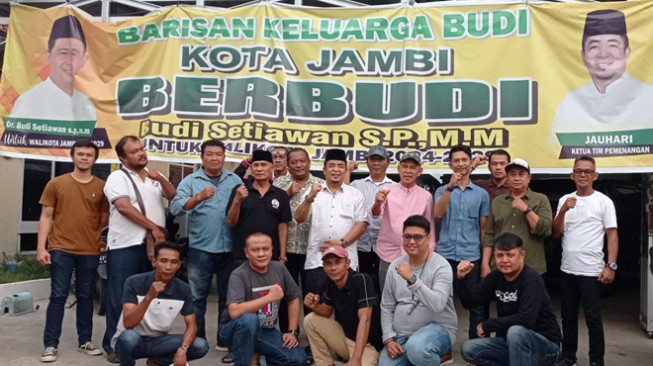 BKBS Tak Pernah Gentar Berjuang Menangkan Budi Setiawan